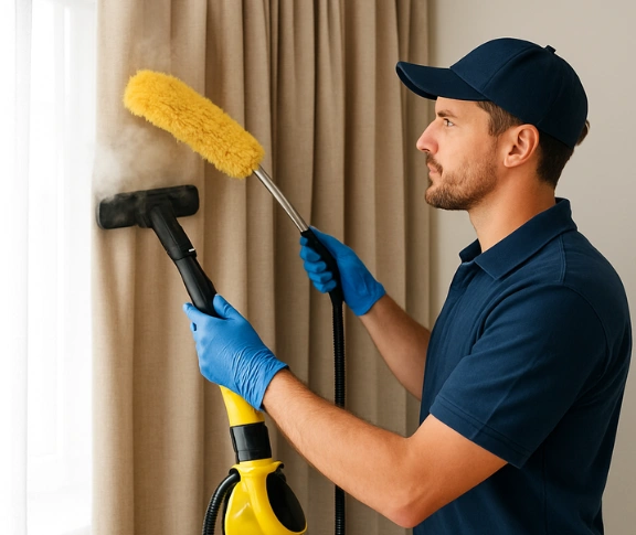 Trusted residential curtain cleaning technician Matty Curtain Cleaning wonga-park-vic QLD